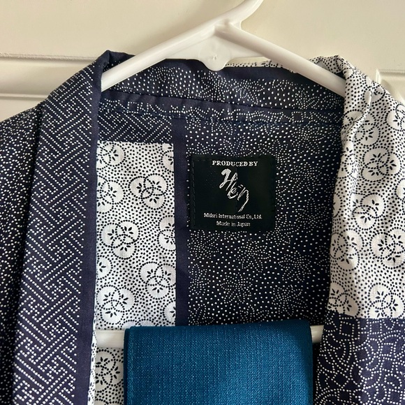 Authentic Midori International Co. Patchwork Kimono. 
Made in Japan. 100%Cotton. - Picture 4 of 15